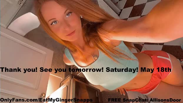 eatmygingersnapps Chaturbate 17-05-2024 Females