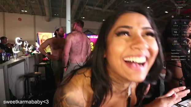 sweetkarmababy gag Webcam SHOW @ Chaturbate 19-10-2024