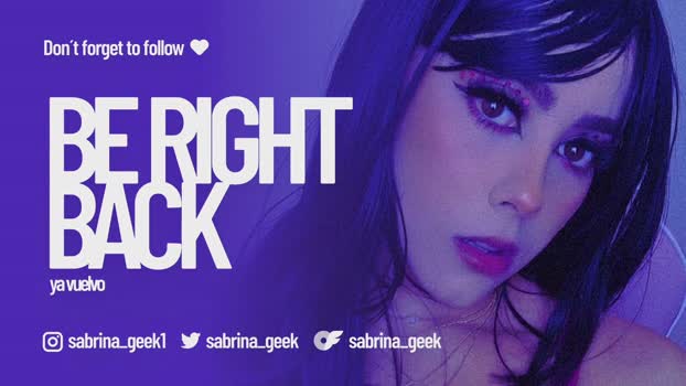 sabrina_geek bigcock Webcam SHOW @ Chaturbate 30-10-2024