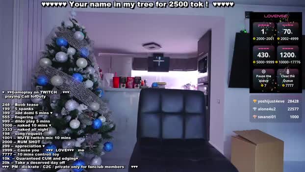 evelyne92 play Webcam SHOW @ Chaturbate 24-12-2024