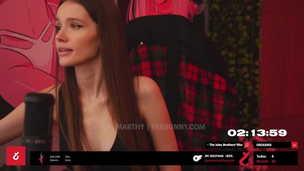 bunny_marthy yummy Webcam SHOW @ Chaturbate 31-12-2024