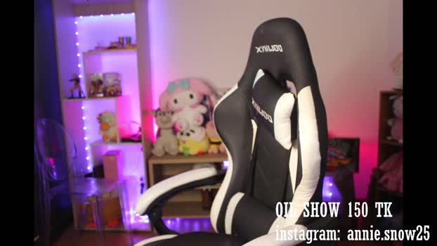 annie_snow_ Webcam Webcam SHOW @ Chaturbate 02-01-2025