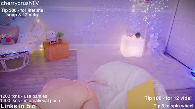 cherrycrush Video Webcam SHOW @ Chaturbate 03-01-2025