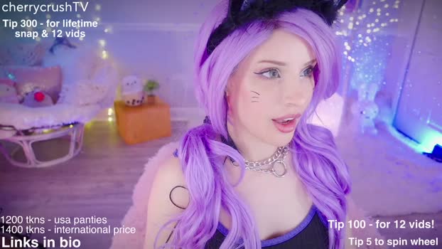 cherrycrush lickpussy Webcam SHOW @ Chaturbate 09-01-2025