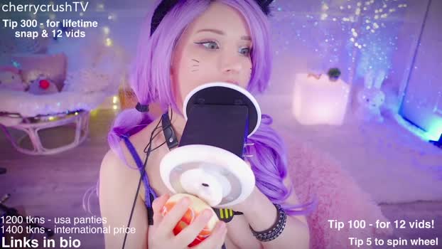 cherrycrush yummy Webcam SHOW @ Chaturbate 09-01-2025