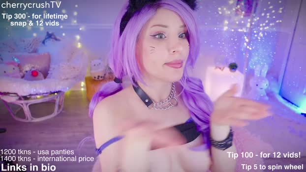 cherrycrush big Webcam SHOW @ Chaturbate 09-01-2025