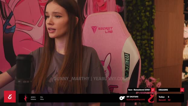 bunny_marthy Porn Webcam SHOW @ Chaturbate 10-01-2025