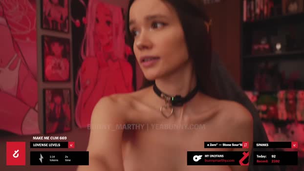 bunny_marthy big Webcam SHOW @ Chaturbate 04-02-2025