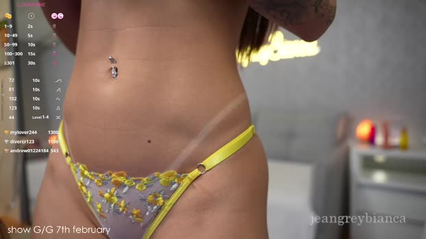 jeangreybianca legs Webcam SHOW @ Chaturbate 07-02-2025