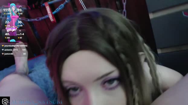 aurora_natsuki deepthroat Webcam SHOW @ Chaturbate 12-02-2025