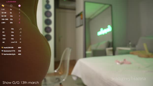 jeangreybianca sweet Webcam SHOW @ Chaturbate 10-03-2025