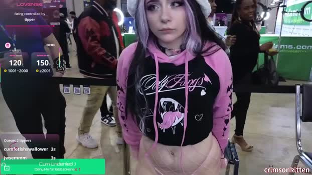 crimsonkitten lick Webcam SHOW @ Chaturbate 12-04-2025
