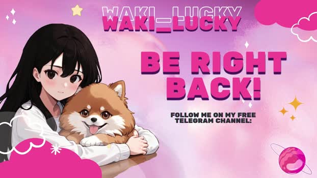 waki_lucky XXX Webcam SHOW @ Chaturbate 13-05-2025