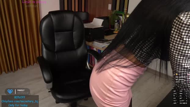 secretary_bj fuckme Webcam SHOW @ Chaturbate 04-07-2025