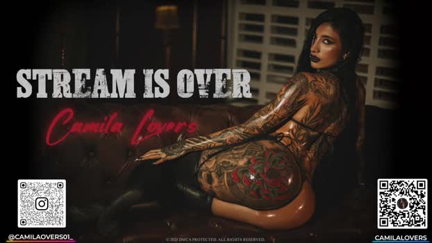 camilalovers01 squirt Webcam SHOW @ Chaturbate 08-07-2025