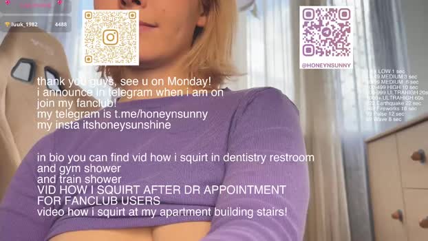 honey_sunshine analtoy Webcam SHOW @ Chaturbate 09-08-2025
