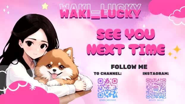 waki_lucky toys Webcam SHOW @ Chaturbate 30-08-2025