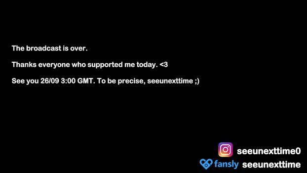 seeunexttime cute Webcam SHOW @ Chaturbate 24-09-2025