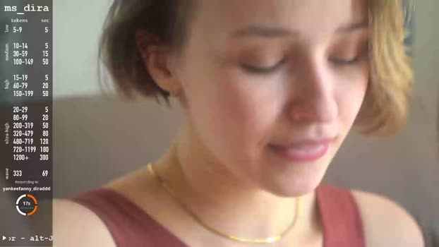 ms_dira sweet Webcam SHOW @ Chaturbate 26-09-2025