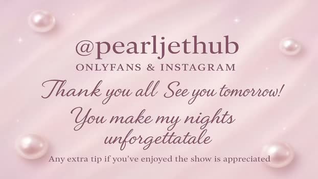 pearljethub playtime Webcam SHOW @ Chaturbate 01-10-2025