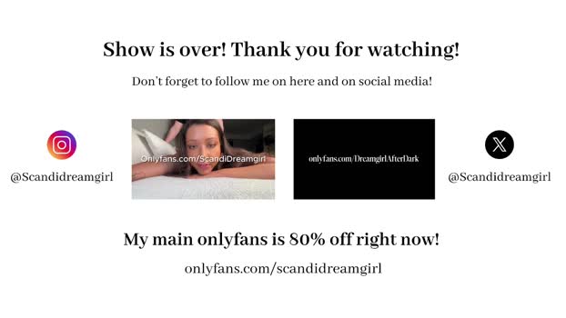 scandidreamgirl nasty Webcam SHOW @ Chaturbate 12-10-2025
