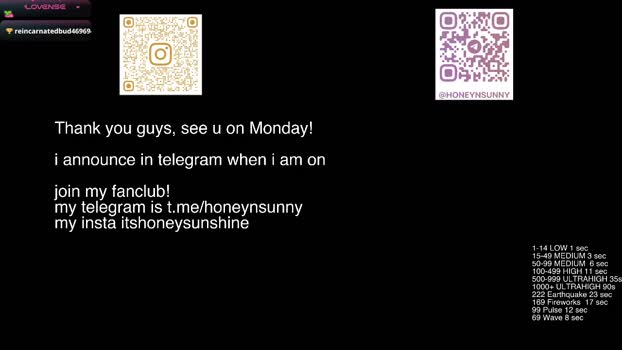 honey_sunshine deep Webcam SHOW @ Chaturbate 01-11-2025