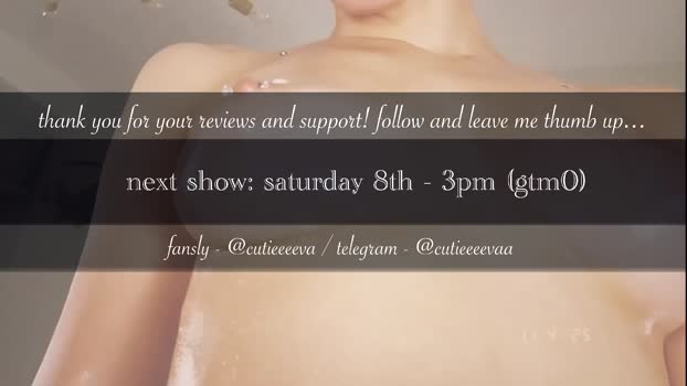 cutieeeeva Ass Webcam SHOW @ Chaturbate 07-11-2025
