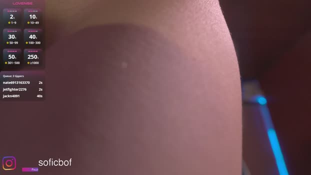 soficb sexybody Webcam SHOW @ Chaturbate 09-11-2025