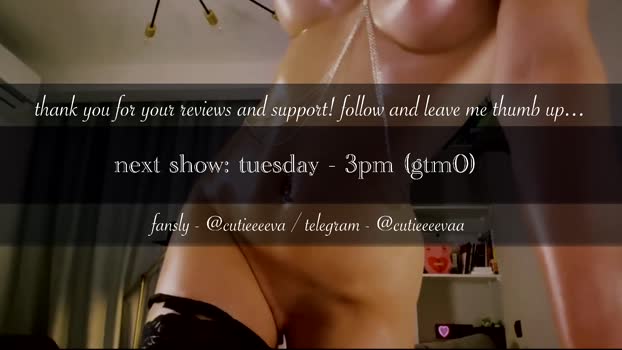 cutieeeeva lickpussy Webcam SHOW @ Chaturbate 22-11-2025