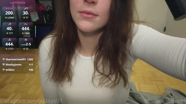 alexa_dream yummy Webcam SHOW @ Chaturbate 02-12-2025
