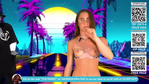 hannahjames710 prettyface Webcam SHOW @ Chaturbate 01-12-2025