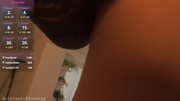 n_o_v_a show Webcam SHOW @ Chaturbate 01-12-2025