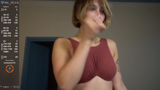 ms_dira ass Webcam SHOW @ Chaturbate 04-12-2025