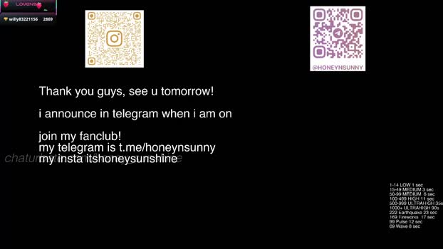 honey_sunshine boobs Webcam SHOW @ Chaturbate 25-12-2025