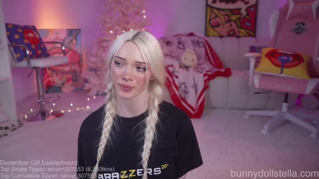bunnydollstella strip Webcam SHOW @ Chaturbate 30-12-2025