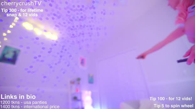 cherrycrush show Webcam SHOW @ Chaturbate 31-12-2025