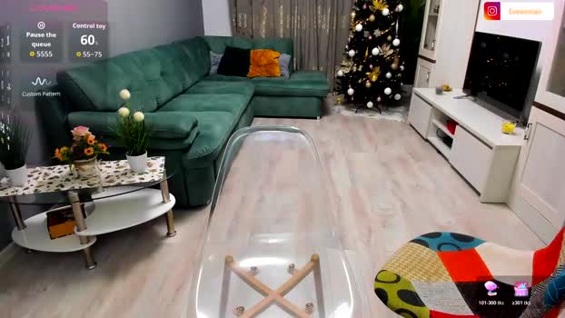 eveeevian beautiful Webcam SHOW @ Chaturbate 12-01-2026