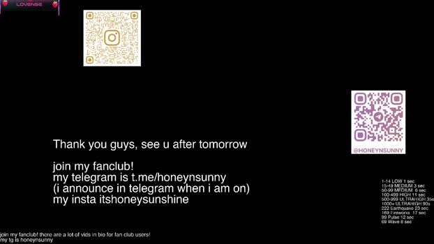 honey_sunshine sexy Webcam SHOW @ Chaturbate 12-01-2026