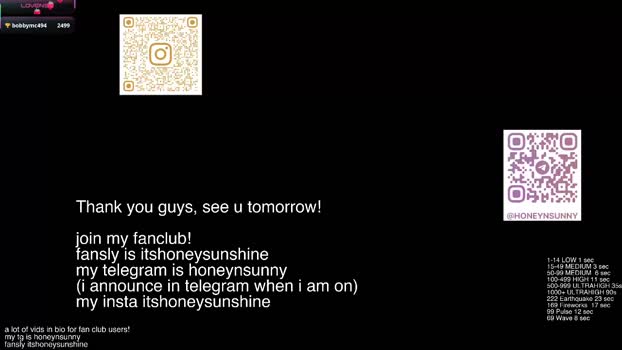 honey_sunshine legs Webcam SHOW @ Chaturbate 29-01-2026