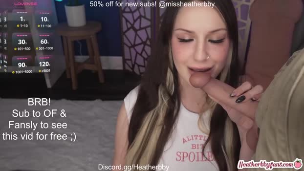 heatherbby toy Webcam SHOW @ Chaturbate 15-02-2026