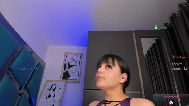 aprilpalmers Show Webcam SHOW @ Chaturbate 20-02-2026