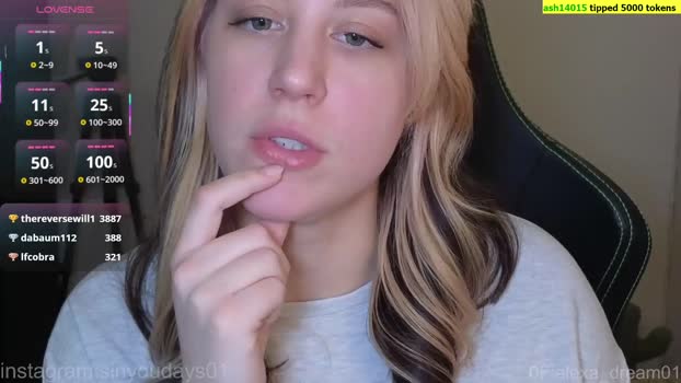 alexa_dream sexybody Webcam SHOW @ Chaturbate 25-02-2026