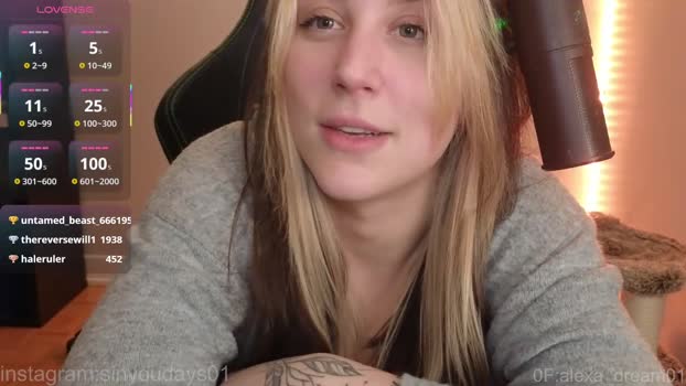alexa_dream lick Webcam SHOW @ Chaturbate 27-02-2026