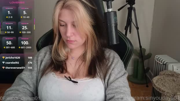 alexa_dream deepthroa Webcam SHOW @ Chaturbate 05-03-2026
