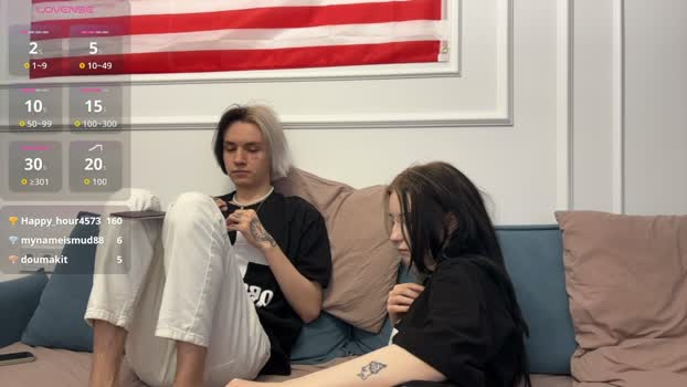 veryraretwins kiss Webcam SHOW @ Chaturbate 22-03-2026