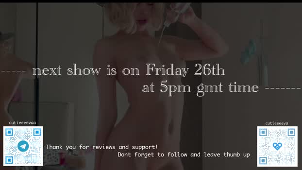 cutieeeeva moan Webcam SHOW @ Chaturbate 24-03-2026