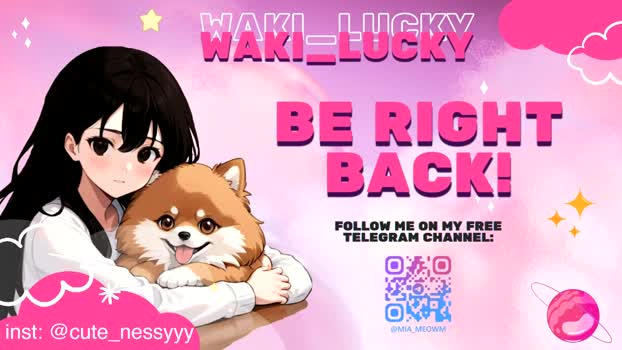 waki_lucky moan Webcam SHOW @ Chaturbate 07-04-2026
