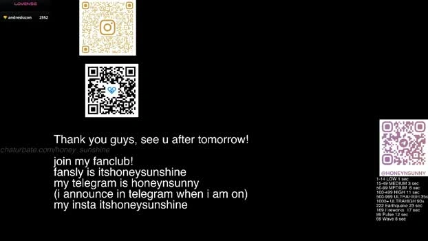 honey_sunshine 14-05-2026 Porn orgasm Show natural beauty