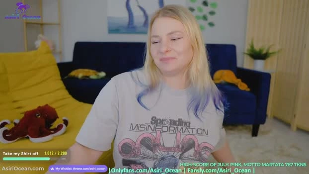 asiri_ocean 20-07-2026 Porn oral Webcam natural show